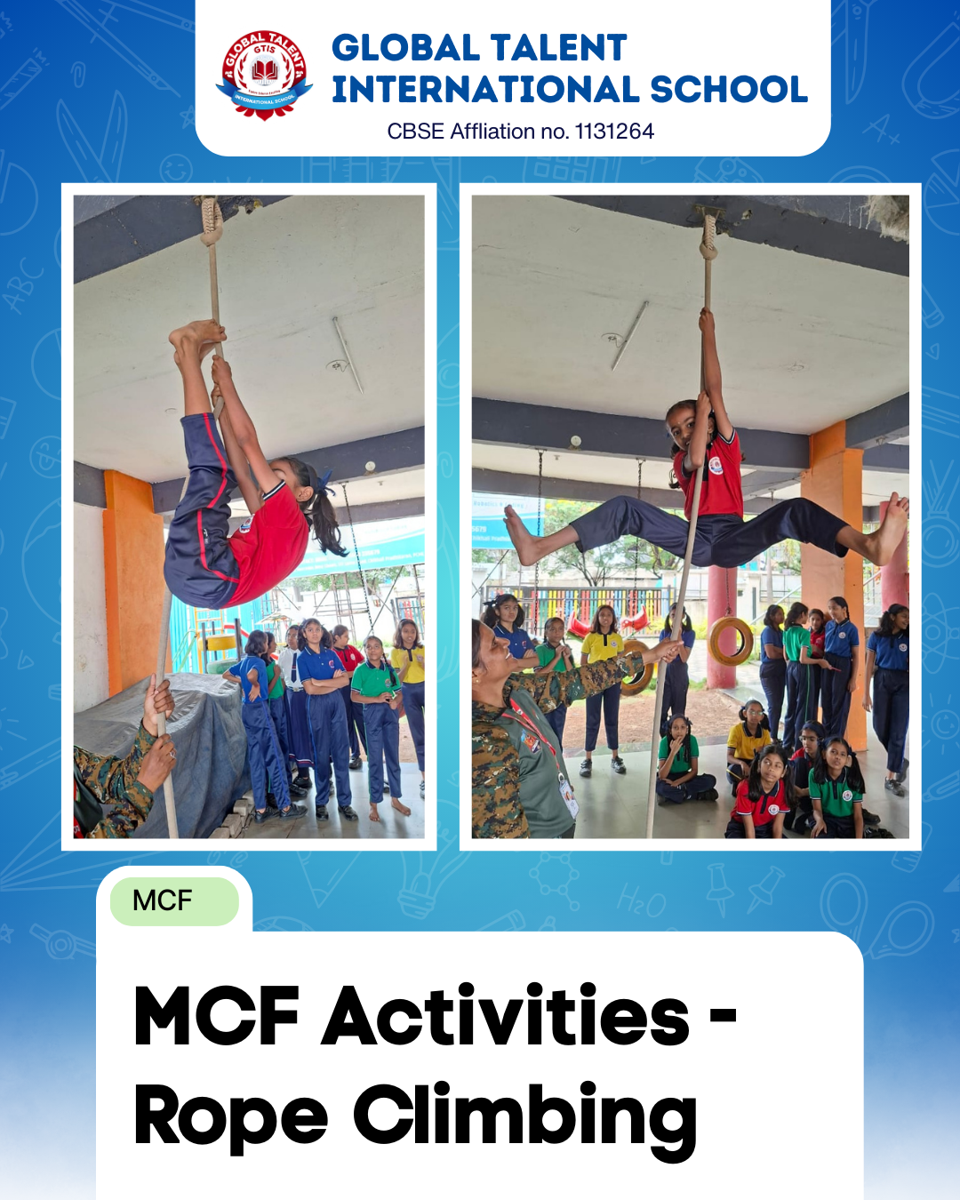 MCF - MARSHAL CADET FORCE - ROPE CLIMBING 1